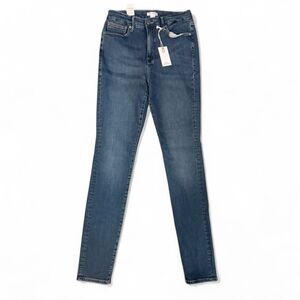 Good American Good Legs Skinny Jeans Women’s 10/30 Blue Mid Rise 35” Inseam NWT